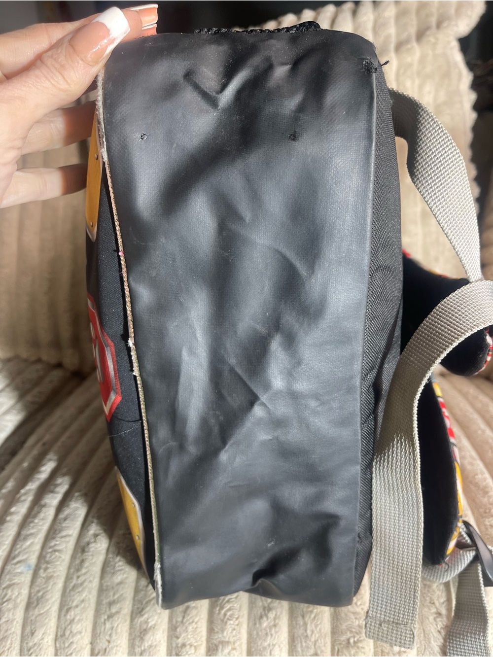 Paw Patrol Kids Backpack with Red Blue Yellow Accents - Picture 7 of 9